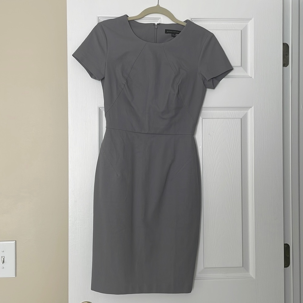 Banana Republic new gray dress